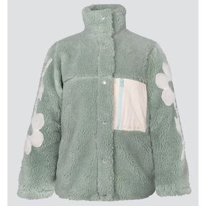 Sandy Liang Delphine Fleece in Pistachio Size XS